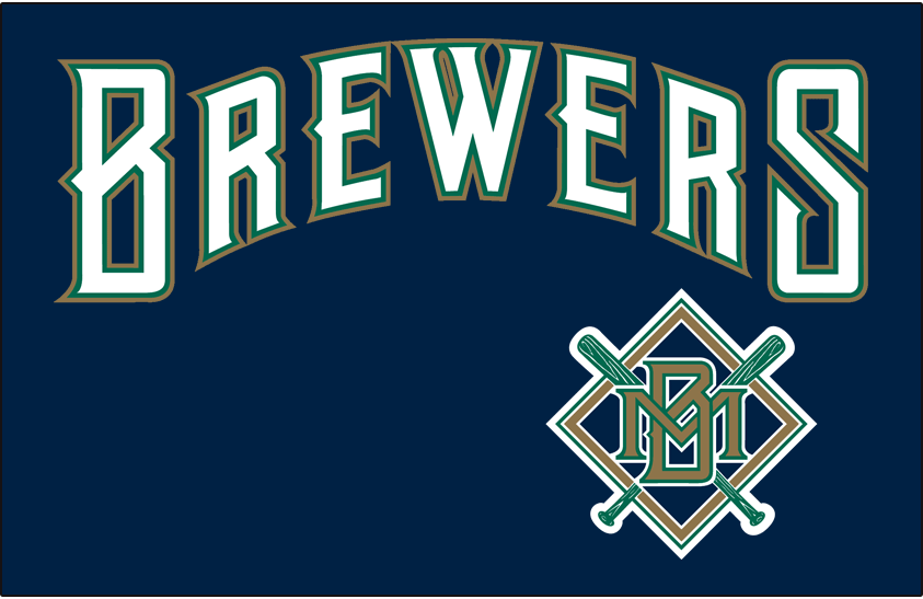 Milwaukee Brewers 1994-1996 Jersey Logo t shirts iron on transfers